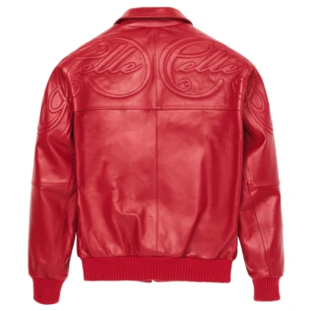 PELLE PELLE RED PLUSH JACKET BEAUTIFUL view 2