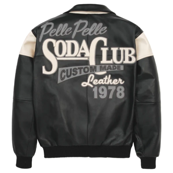 Best Pelle Pelle Black Custom Made Leather Jacket