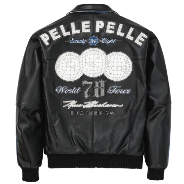 PELLE PELLE WORLD BLACK JACKET ATTRACTIVE view 2