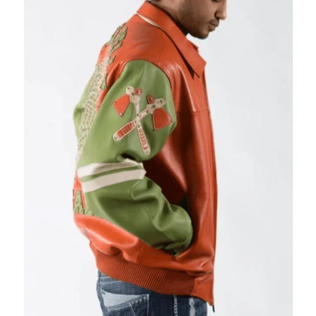 Pelle Pelle Men Chief Keef Leather Jacket view 3