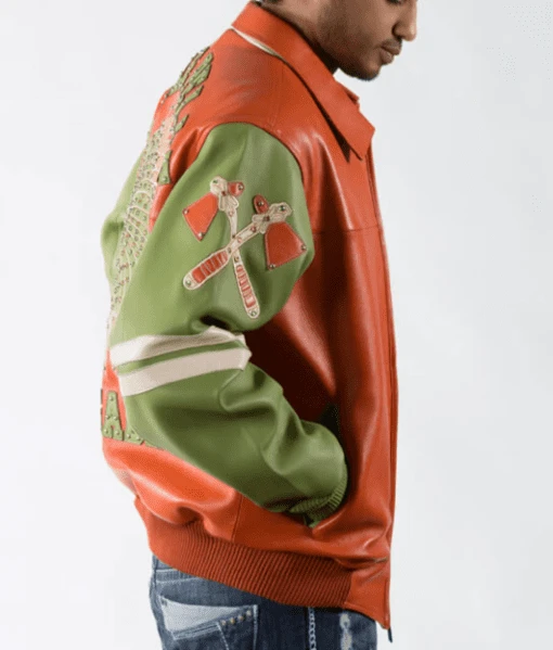 Pelle Pelle Men Chief Keef Leather Jacket view 3