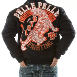 Bold Pelle Pelle Out Fighting Tiger Jacket