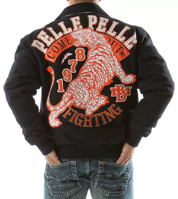 Bold Pelle Pelle Out Fighting Tiger Jacket view 1