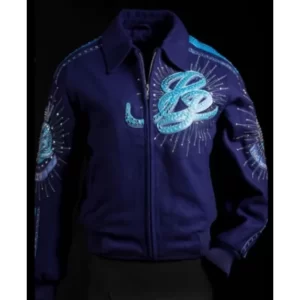 PELLE PELLE ROYAL BLUE WOOL JACKET