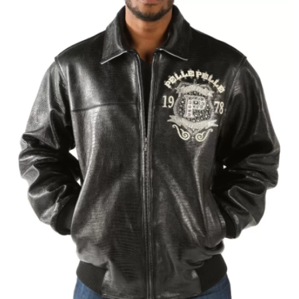 PELLE PELLE UNRIVALED BLACK LEATHER JACKET