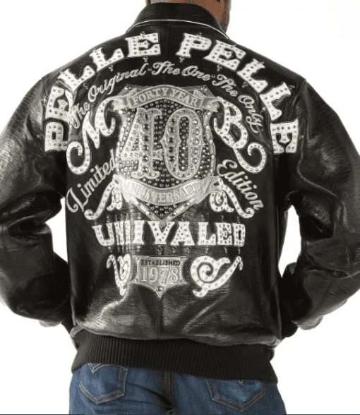 Pelle Pelle 40th Anniversary Black MB Jacket | Men Jacket view 2
