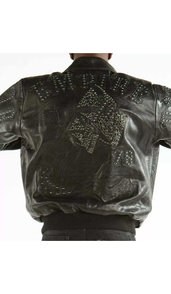 Bold Pelle Pelle Black Empire Victory Jacket