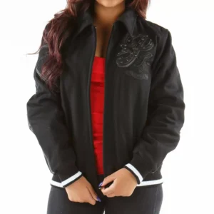 Bold Pelle Pelle Black Philly Cut Wool Jacket view 2