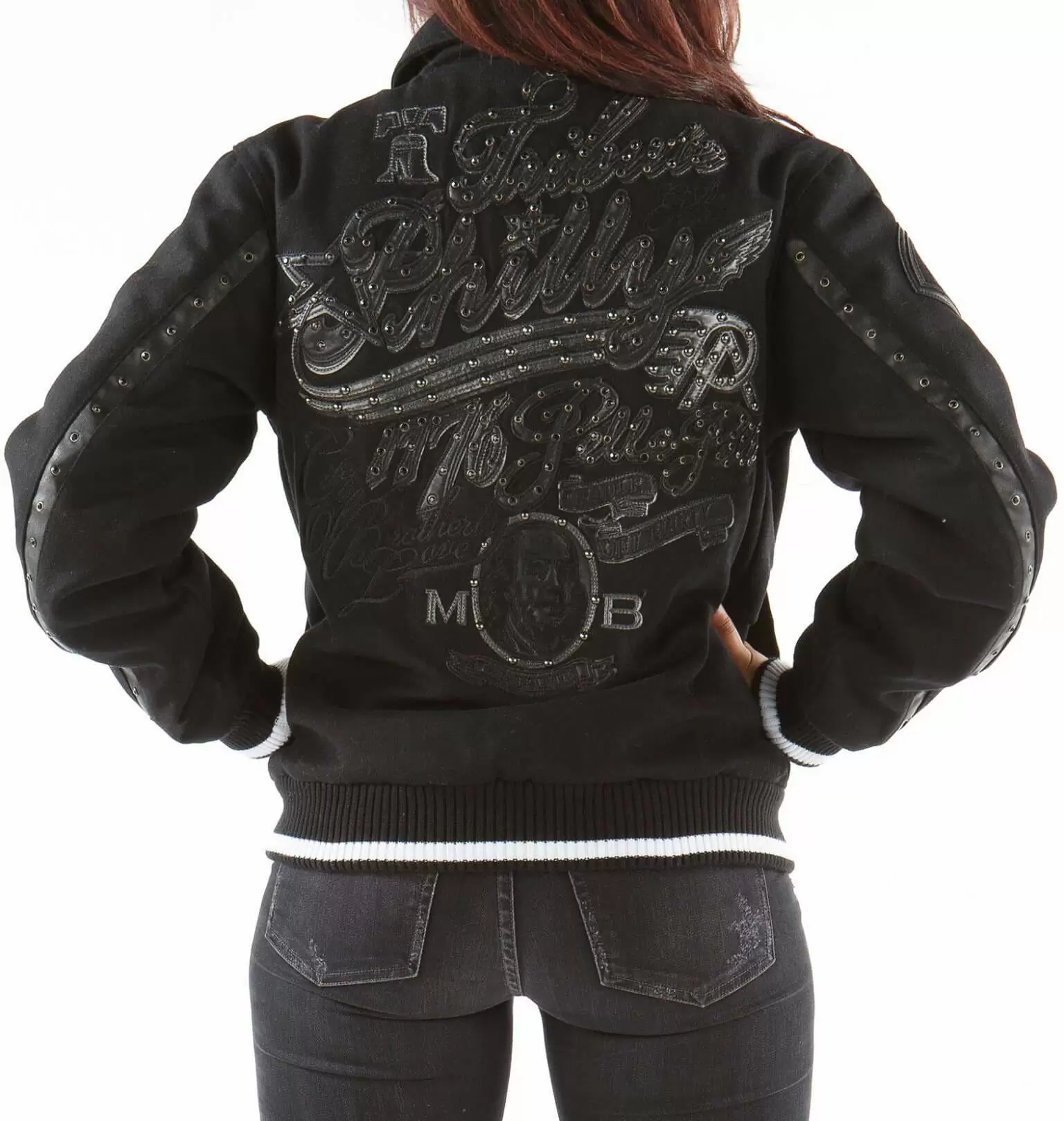 Bold Pelle Pelle Black Philly Cut Wool Jacket