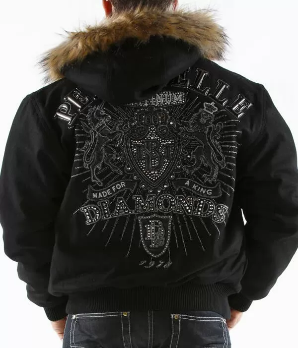 Bold Pelle Pelle Black Platinum Made for King Jacket