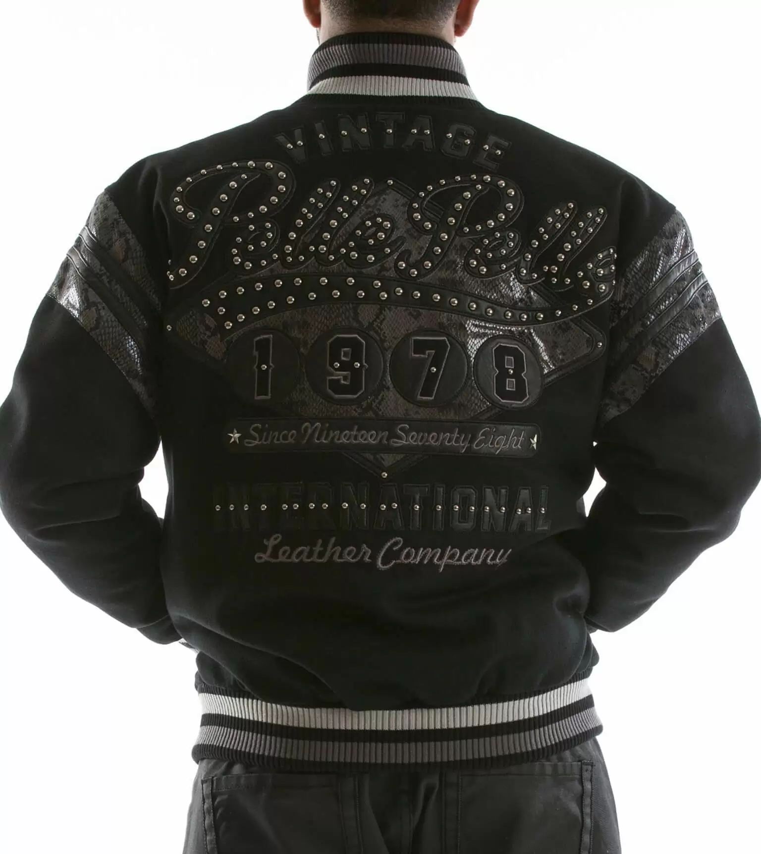 Pelle Pelle Black Vintage Wool Jacket view 1