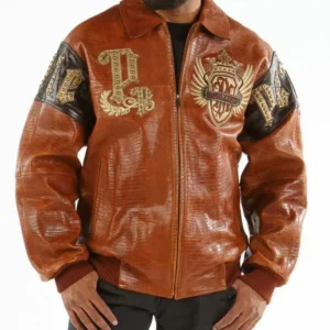 Bold Pelle Pelle Brown Empire Victory Jacket view 2