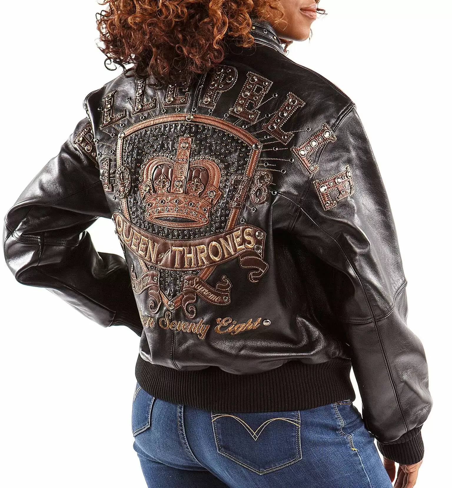 Pelle Pelle Brown Queen 1978 Leather Jacket