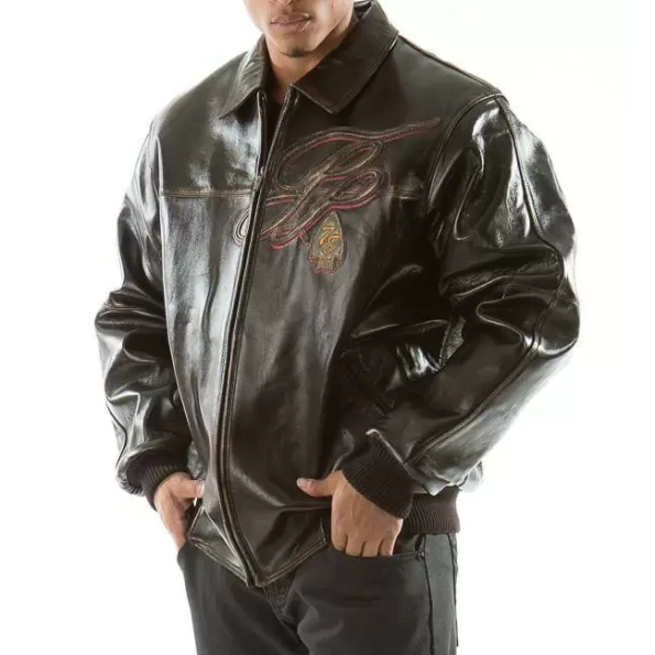 Pelle Pelle Badged Royal Brown Jacket view 2