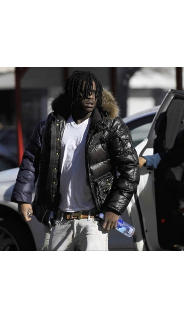 Pelle Pelle Chief Keef Black Puffer Jacket