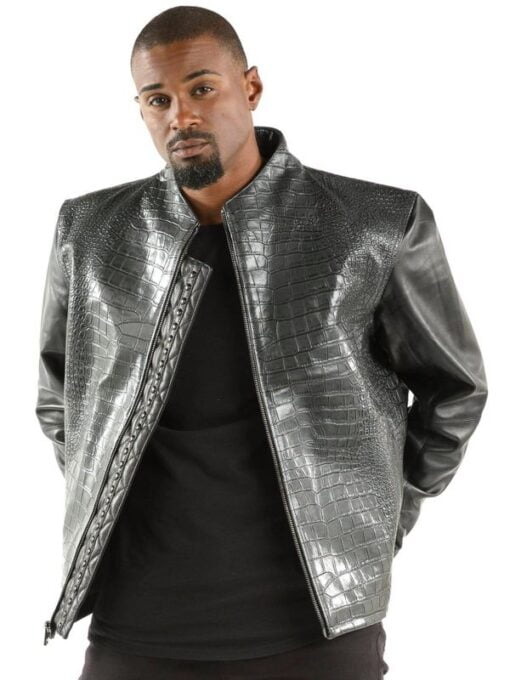 Pelle Pelle Black China Collar Jacket view 1