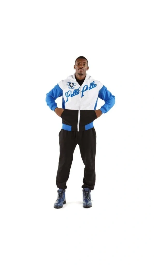 Pelle Pelle Color blocked Blue Tracksuit