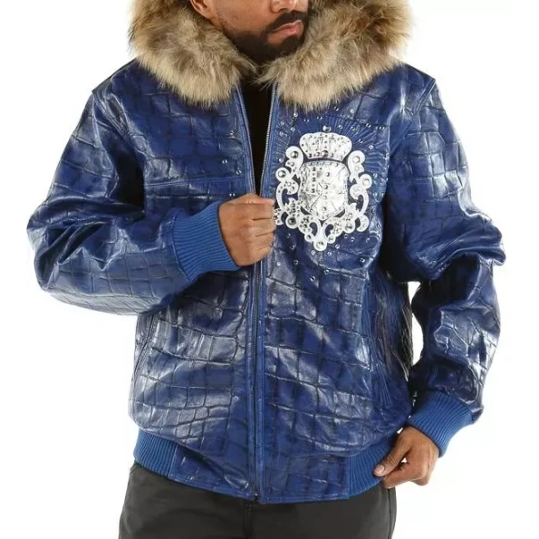 PELLE PELLE CREST BLUE JACKET BEST