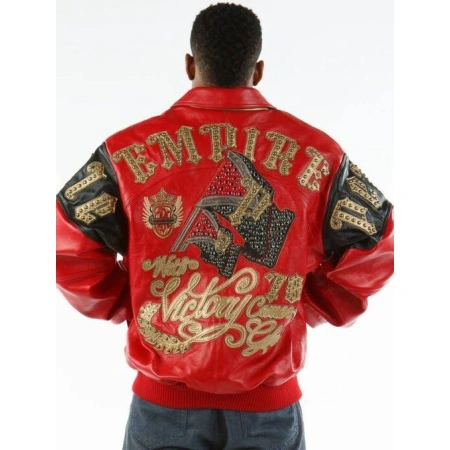 Pelle Pelle Empire MB Red Leather Jacket | Men Jacket view 2