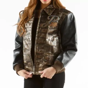 Great Brown Pelle Pelle Leather Jacket view 2
