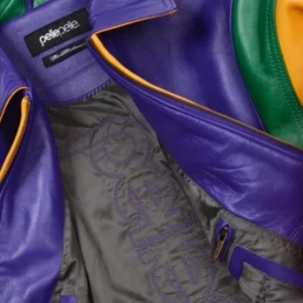 Purple Pelle Pelle World Famous Jacket view 3