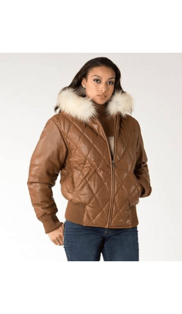 Pelle Pelle Quilted Brown Leather Jacket