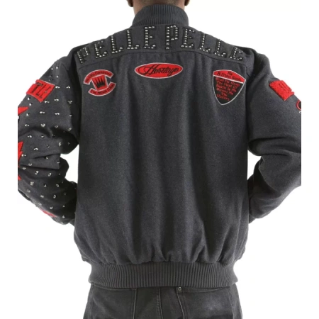 Gray Pelle Pelle Deadly Beat Jacket view 2
