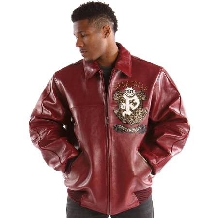 Pelle Pelle Legend Series MB Maroon Jacket | Leather Jacket