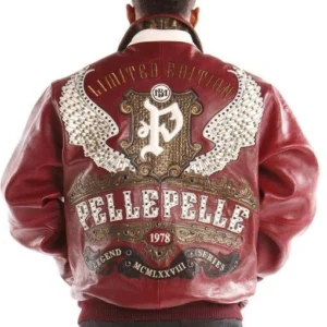Pelle Pelle Legend Series MB Maroon Jacket | Leather Jacket view 2