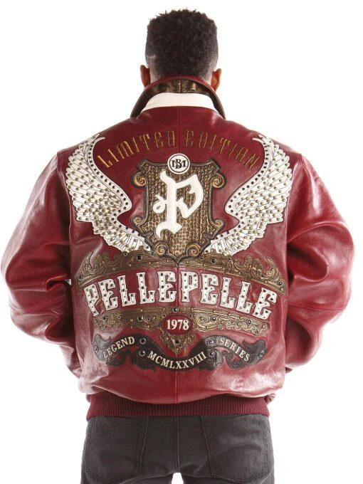 Pelle Pelle Legend Series MB Maroon Jacket | Leather Jacket view 2