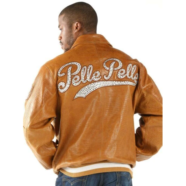 PELLE PELLE COPPER BROWN MB LEATHER JACKET view 2
