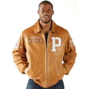 PELLE PELLE COPPER BROWN MB LEATHER JACKET
