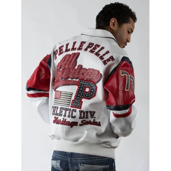Pelle Pelle All American White Jacket