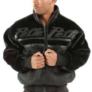 PELLE PELLE BLACK WOOL JACKET WONDERFUL