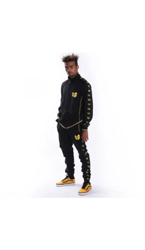Pelle Pelle Black-Printed Tracksuit