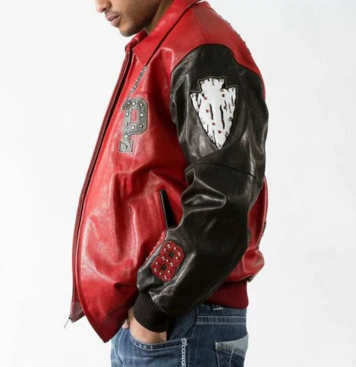 Pelle Pelle Chief Keef 1978 Leather Jacket | Red Jacket