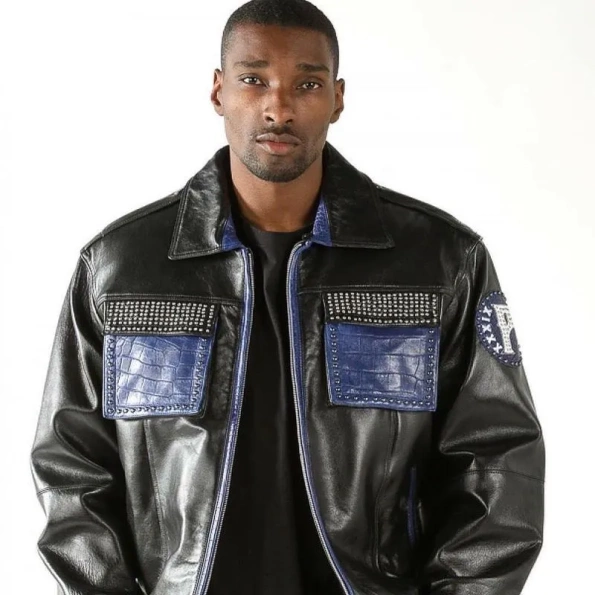 Bold Pelle Pelle Fighter Black Jacket