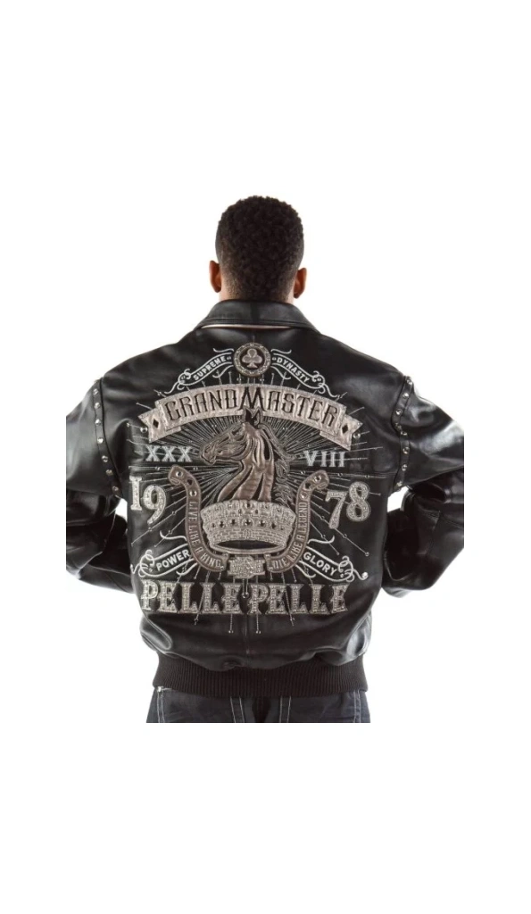 PELLE PELLE BLACK GRANDMASTER JACKET