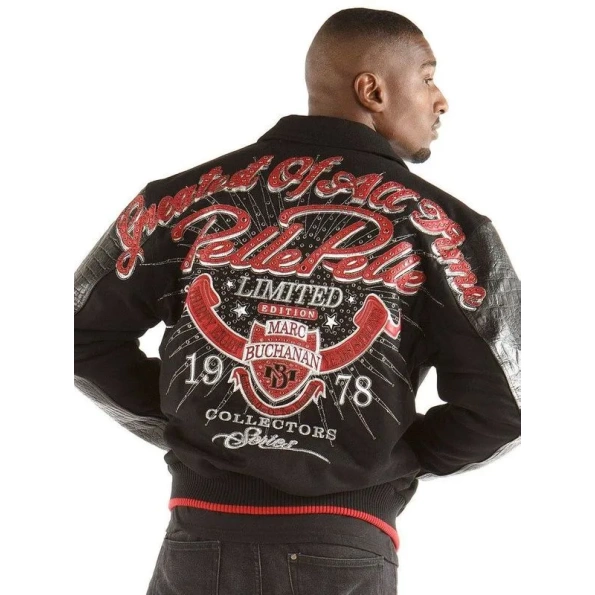 Bold Pelle Pelle Mens Greatest Black Jacket view 1