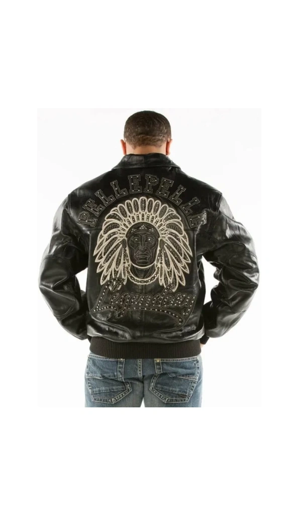 Pelle Pelle Black Indiana Legendary Jacket