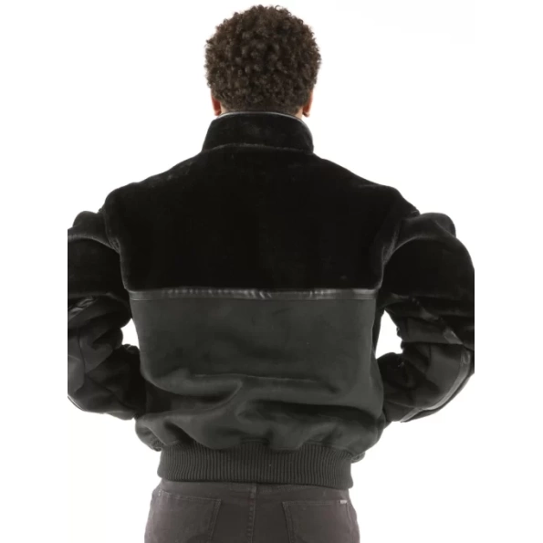 PELLE PELLE BLACK WOOL JACKET WONDERFUL view 2