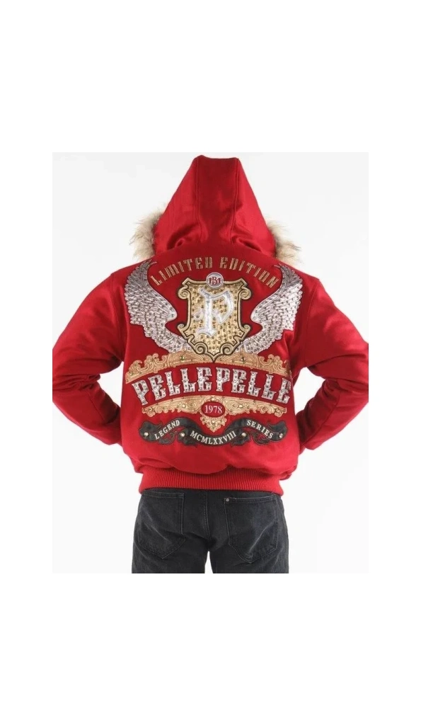 PELLE PELLE ROYAL SERIES RED JACKET