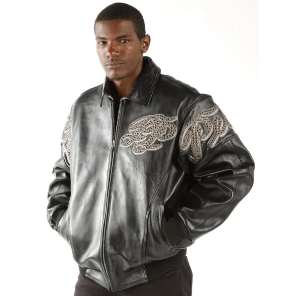 PELLE PELLE MB BLACK LEATHER JACKET view 1