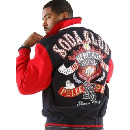 PELLE PELLE HERITAGE RED WOOL JACKET view 2