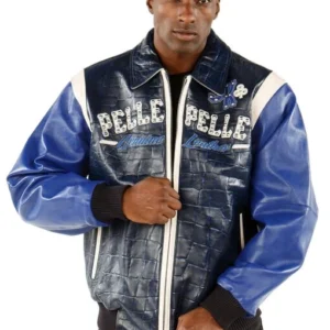 Pelle Pelle Navy Blue Street Kings 1978 Jacket