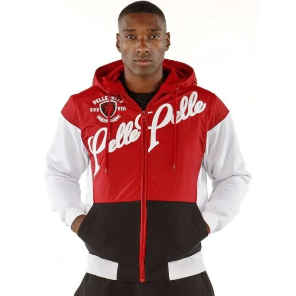 RED VINTAGE PELLE PELLE JACKET