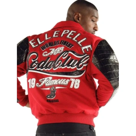 PELLE PELLE SODA WORLD RED JACKET
