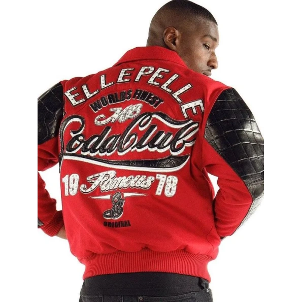 PELLE PELLE SODA WORLD RED JACKET