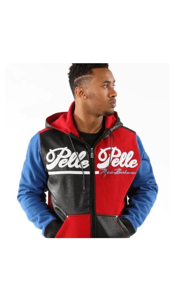 MULTICOLOR HOODIE BY PELLE PELLE