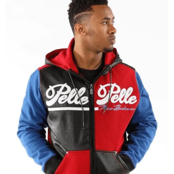 MULTICOLOR HOODIE BY PELLE PELLE